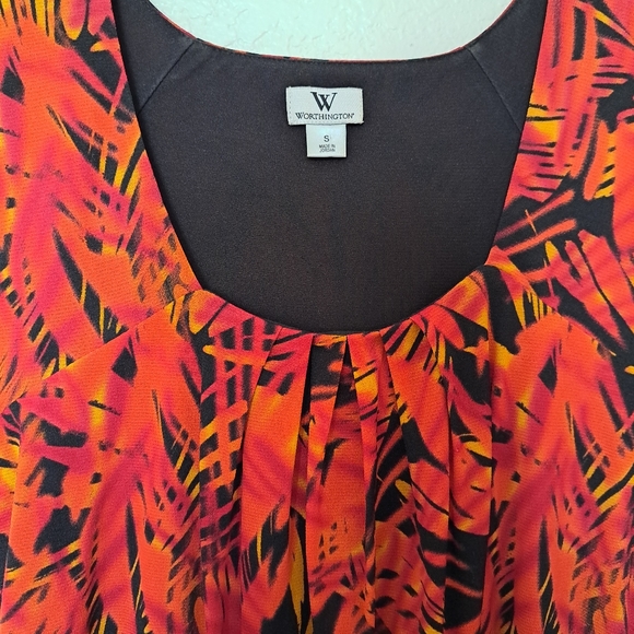 NEW WOMEN'S SHORT SLEEVE TOP SIZE SMALL WORTHINGTON - Picture 4 of 8